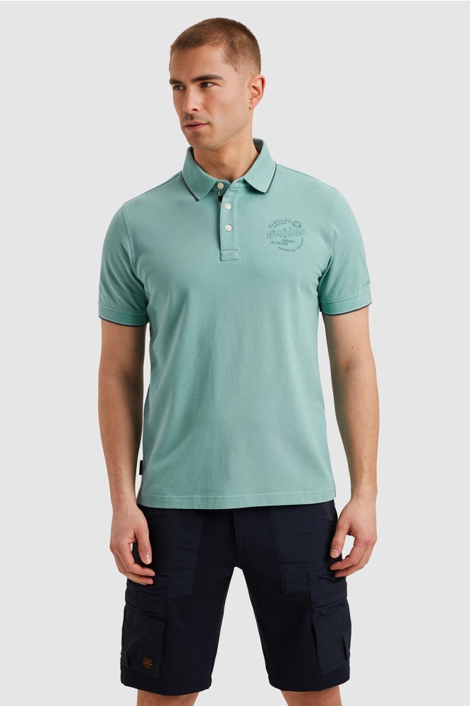 POLOSHIRT IN PIQUE PPSS2504867 5149 CAMEO BLUE